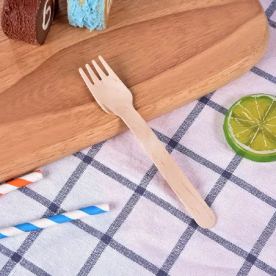 Eco-Friendly Wooden Cutlery Brich Wood Made Disposable Tableware