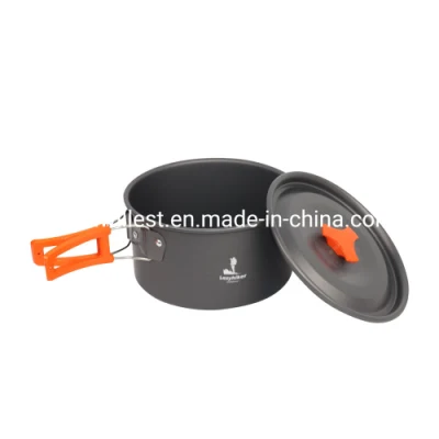 Direct Supply Lightweight Mini Aluminum Portable Camping Cookware Set with Storage Bag
