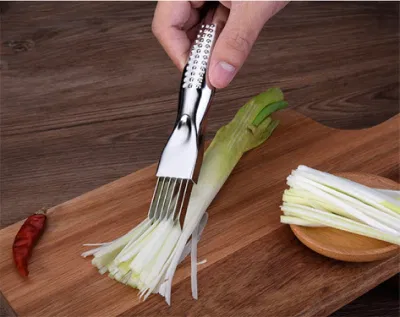 Onion Scallion Slicer Vegetable Shredder Cutter Kitchen Tool Mi17241