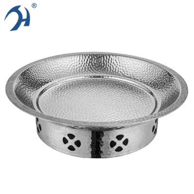 2024 New High Quality Round Insulation Stove Outdoor Restaurant Alcohol Heating Cookware