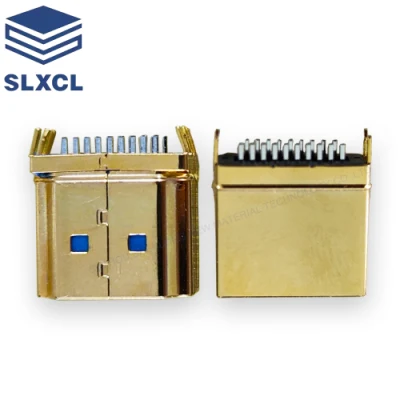 Bimetallic Brass Clad Steel Copper Sheet Material for USB Connector Metal Shell