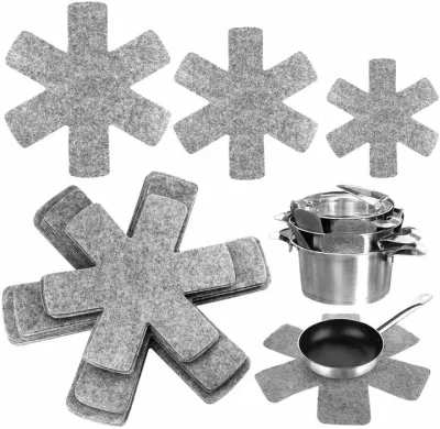Heat-Resistant Nonwoven Felt Pan Pot Protector Cookware Protector