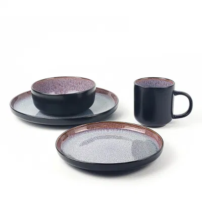 12 Persone Set Porcelain Fashions High Quality Luxury Fine 52PCS Stoneware Dinnerware Sets