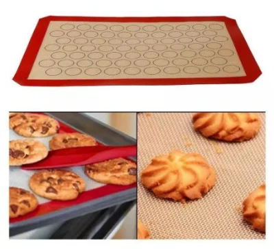 Kitchen Bakeware Temperature Resistant Silicone Oven Mat Baking Liner