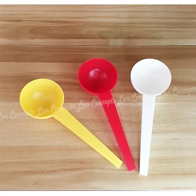 30g Plastic Spoon 60ml Measuring Scoop 30 Gram Kitchen Tool for Pet Food Coffee Sugar Powder Liquid