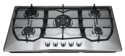 New Design Popular Moder Stainless Steel 5 Burners Gas Cooker