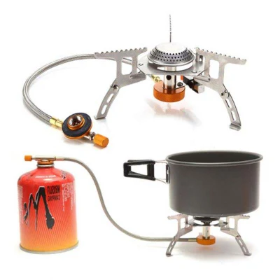 Ultralight Adjustable Portable Mini Other Camping Accessories Gas Stove Accessories