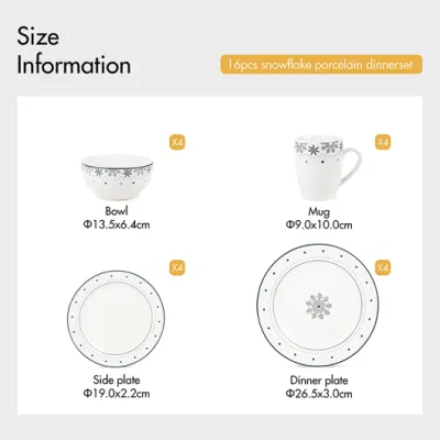  Factory Price Ceramic White Plates Nordic Porcelain Dinnerware Crockery Set Bowl Set Dining Tableware