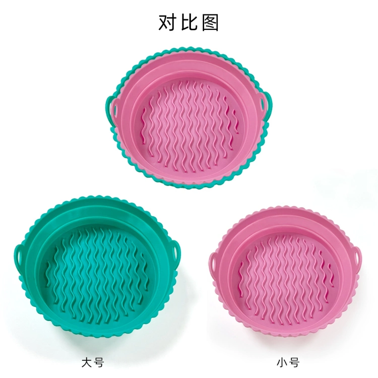 Oven Reusable Bowl Bakeware Tray Basket Kitchen Accessories Silicone Air Fryer Liner for Air Fryer Silicone Pot