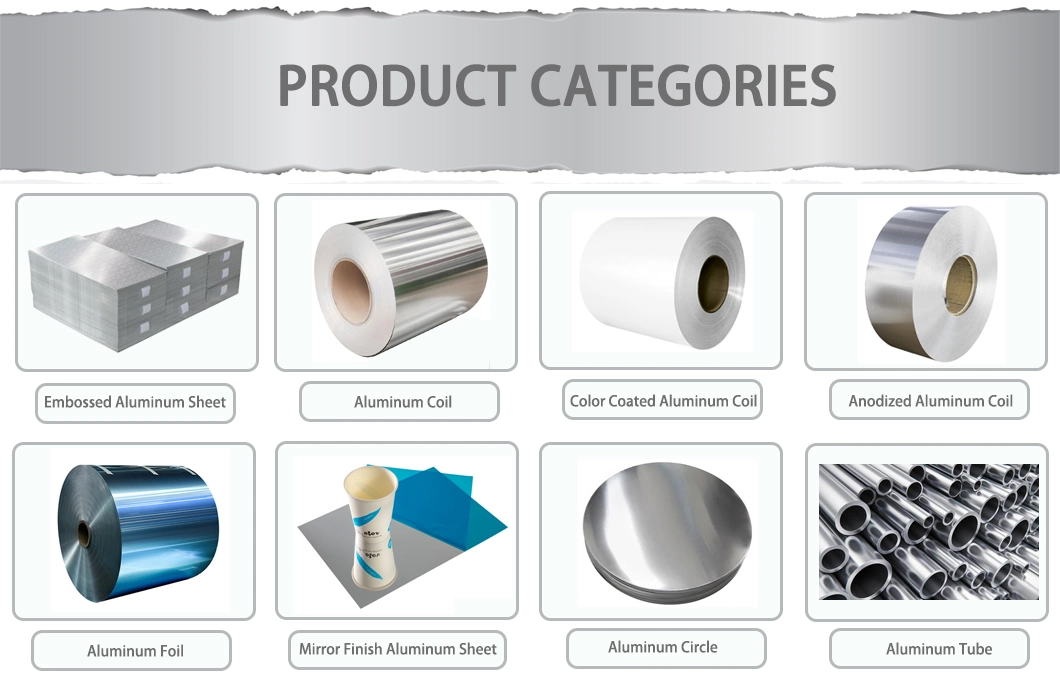 Factory Direct Sell High Tensile&Yield Strength Aluminum Coil Sheet Metal Alloy Aluminio Material