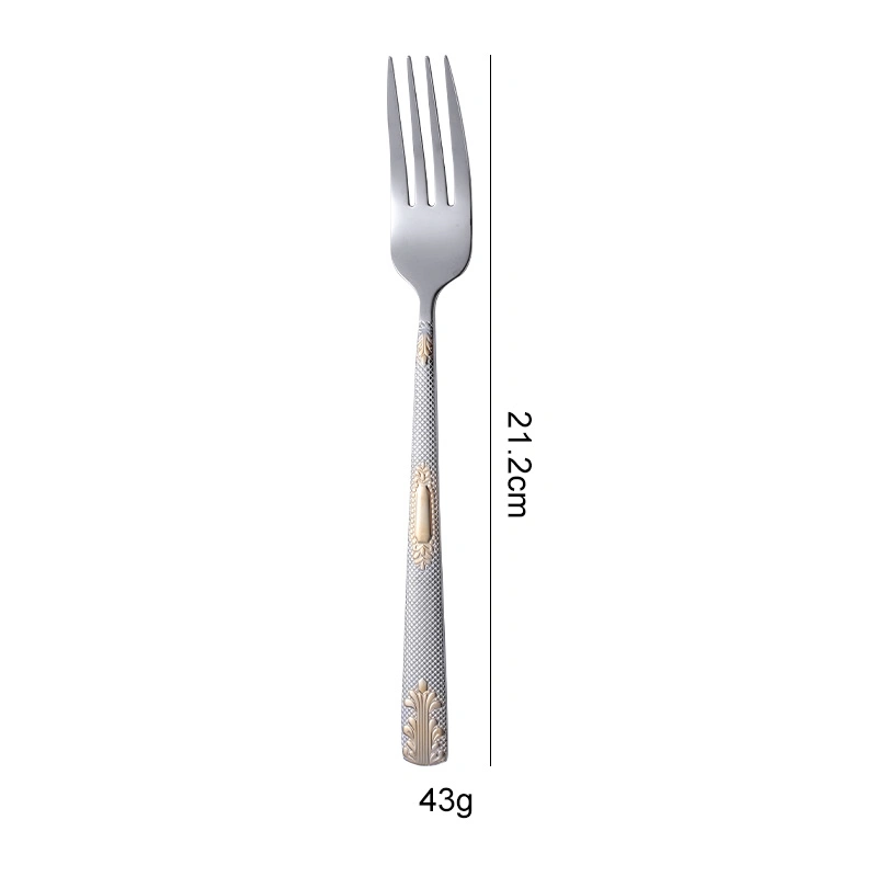 Classic Dinnerware Silverware Tableware Stainless Steel Cutlery Set for Home