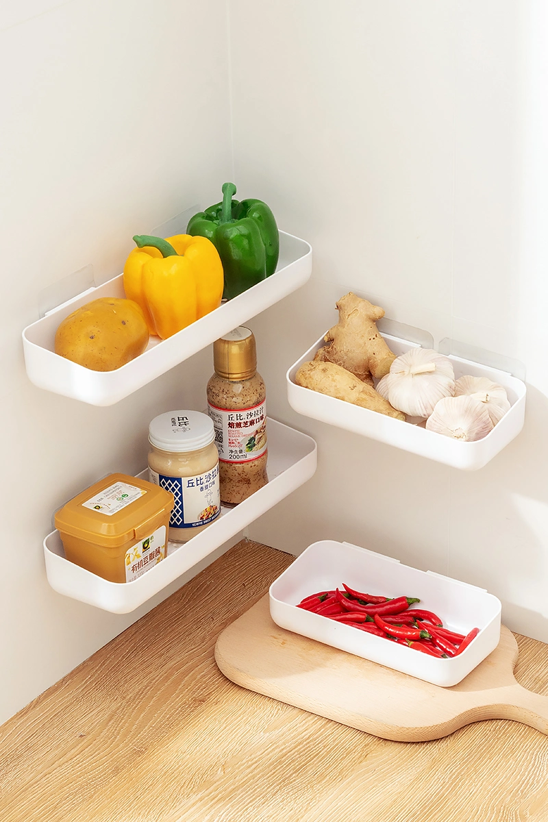 Food Ingredient Drain Holder Spice Organizer Rack Kitchen Storage