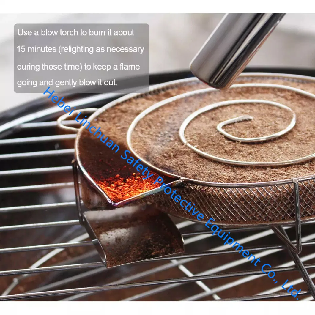 Hot Sale Cold Smoker Generator for Steel Smoker Barbecue Grill New Arrival Cooking Tools for Bacon Round Shape