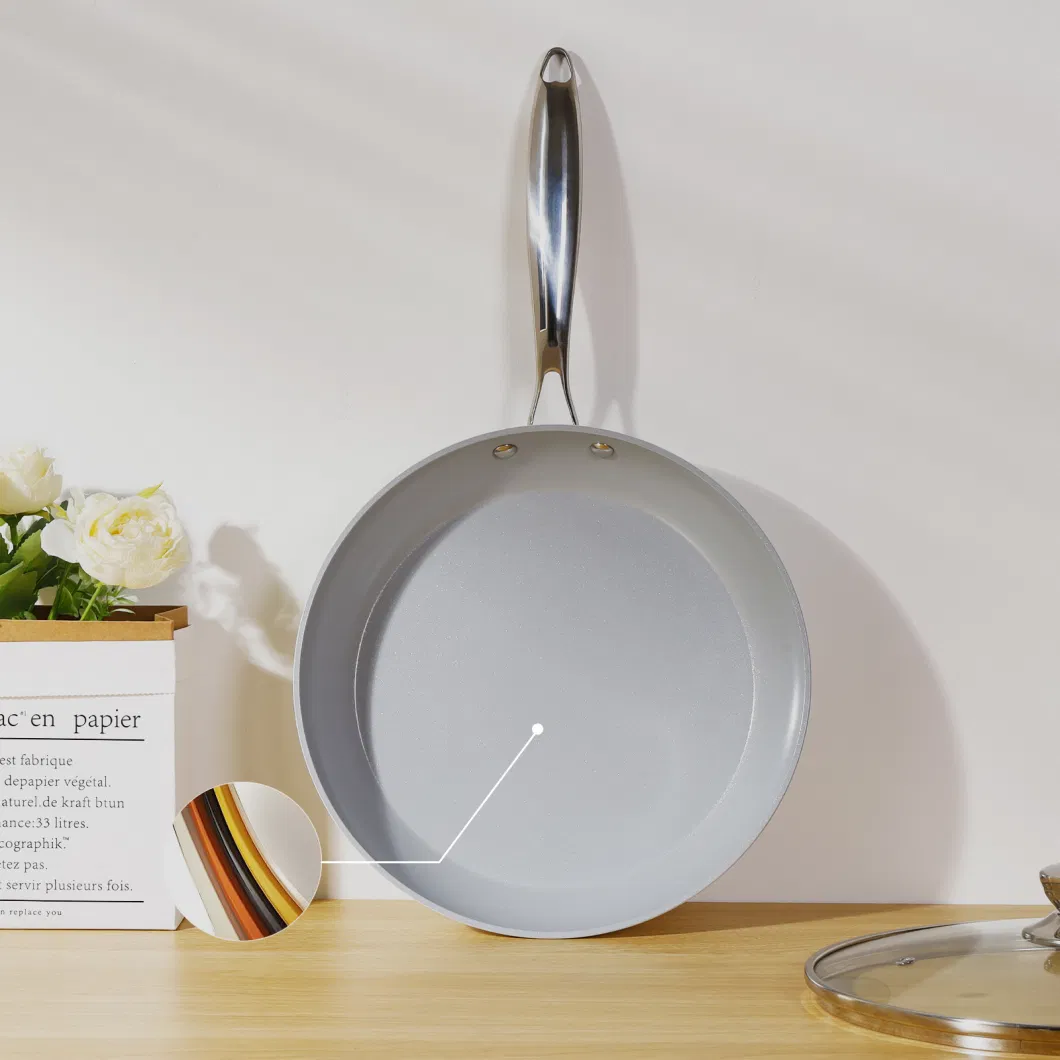 High-Value Ceramic Non-Stick Cookware Set for Induction Cooktops