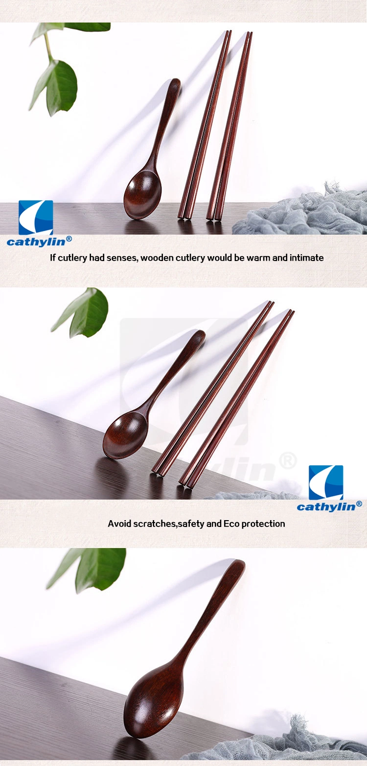2019 Home Gift Wooden Bamboo Spoon Chopsticks Tableware