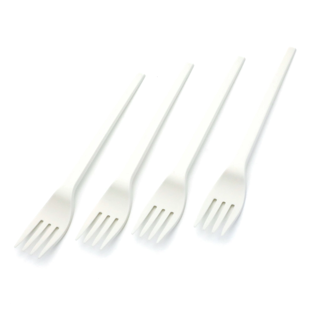 High Quality Eco Friendly Biodegradable Wheat Straw Corn Starch Fork Bowl Plate Spoon Cup Tableware Set