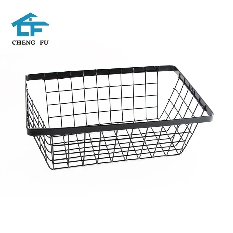 Cabinet Pantry Baskets Metal Wire Basket Organizer