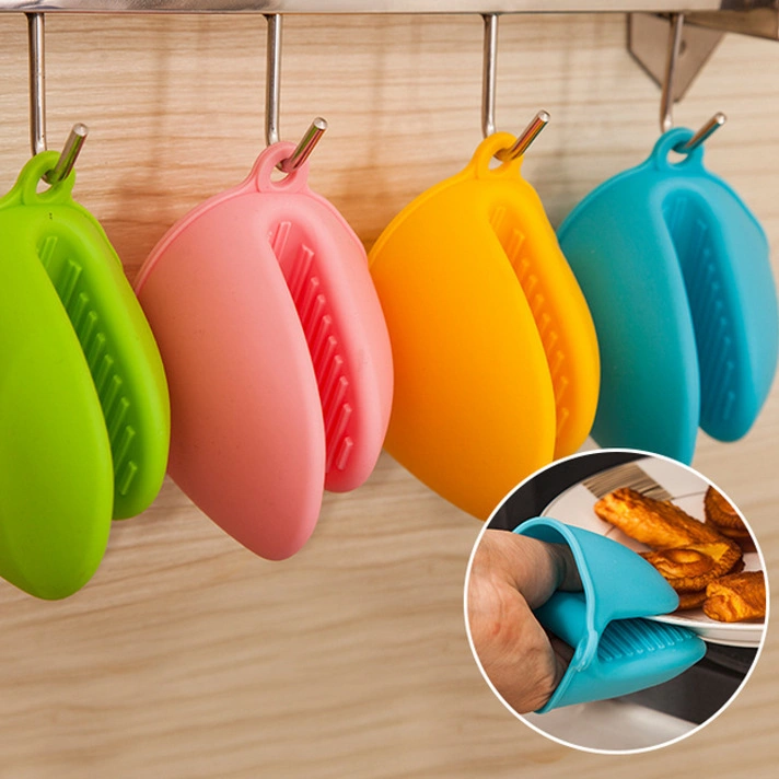 Household Bakeware Rubber Cooking Heat Resistant Mitts Kitchen Oven Gloves