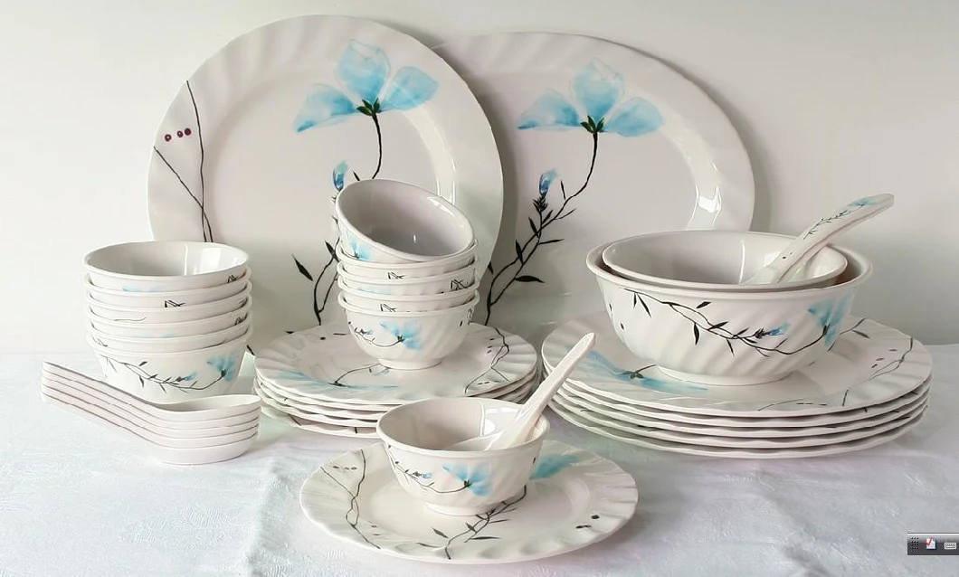 Dinnerware Set Melamine Tableware Custom Printing Melamine Dinner Set