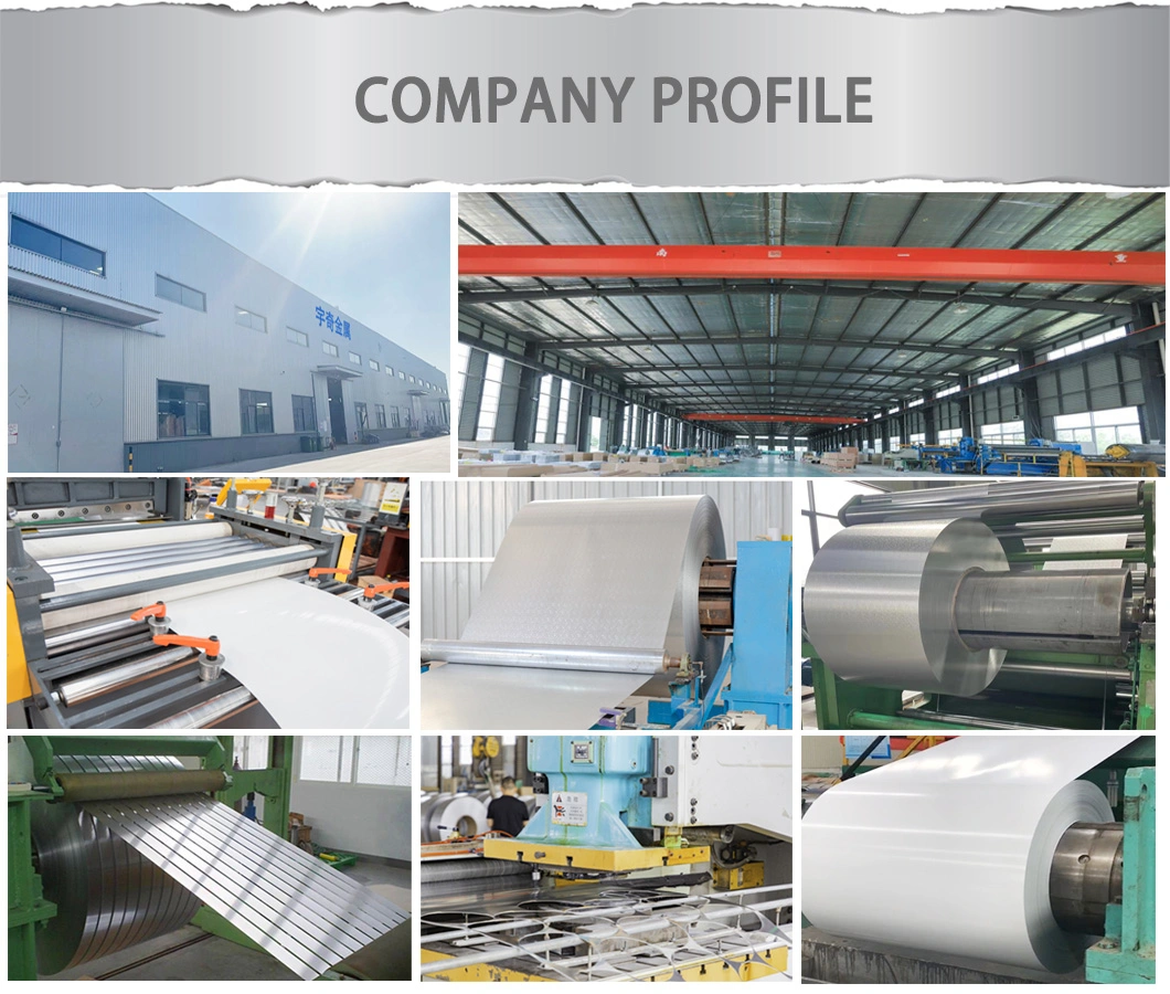 PE/PVDF High Coating Thickness RoHS Standard White Color Aluminum Coil Sheet Construction Metal Material