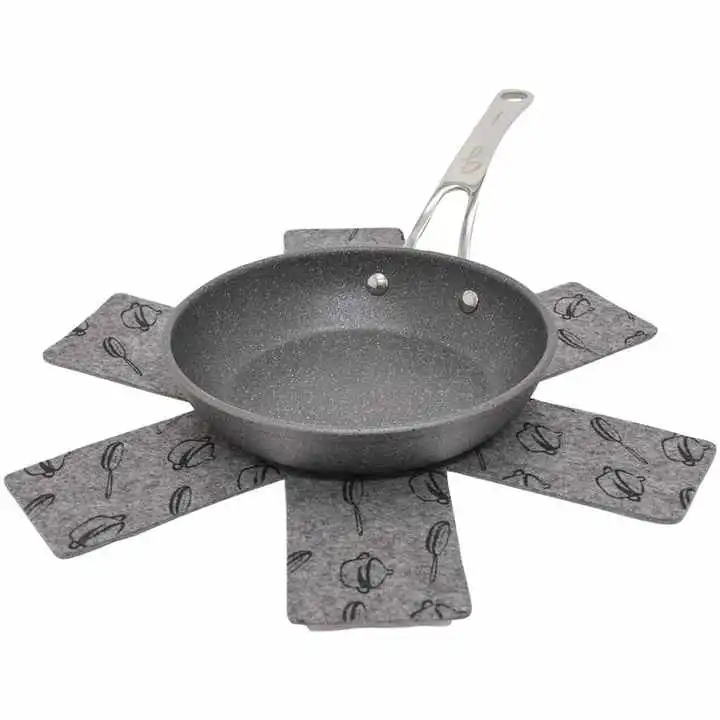 Fashion Simple Design Felt Pot Mat and Pan Protectors