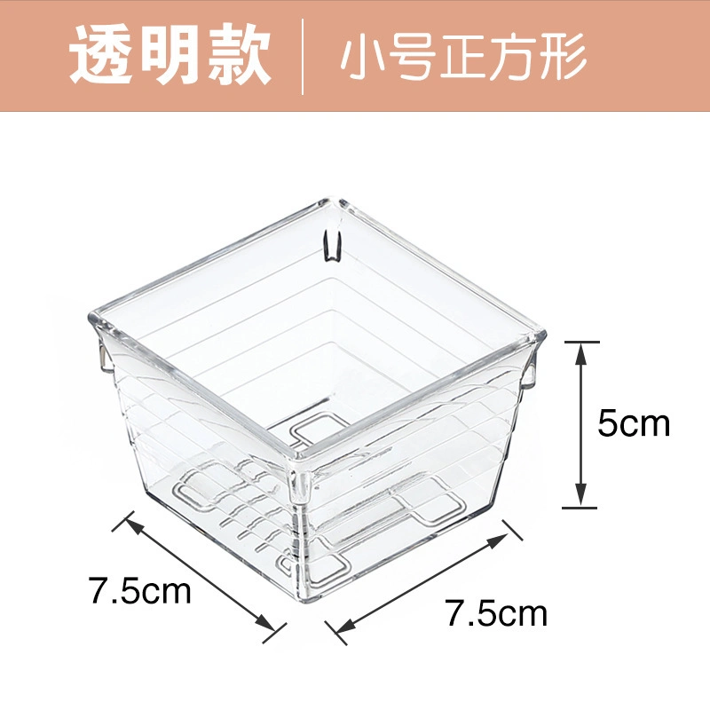 Clear Color Multi-Function Free Style Combination Household Drawer Organizer