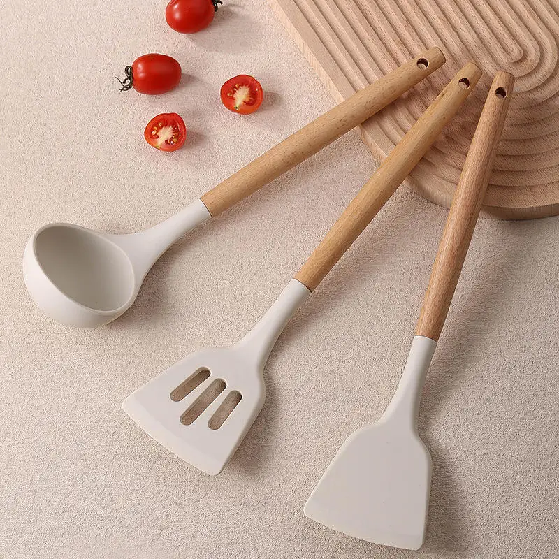 New Model Customized Multifunction All-in-One Modern Silicone Kitchen Tool Set