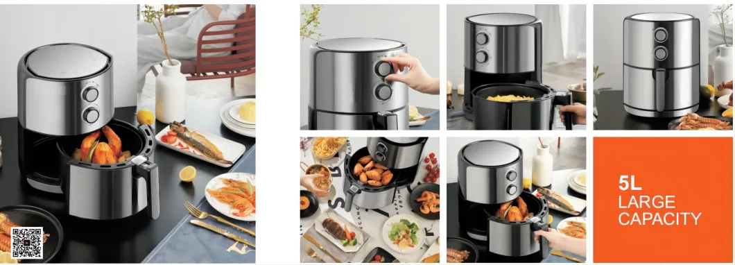 Super Efficient-1400W Professional-Household/Home Uses-Electric Kitchen Airfryer/Appliances/Machines-Power Tools