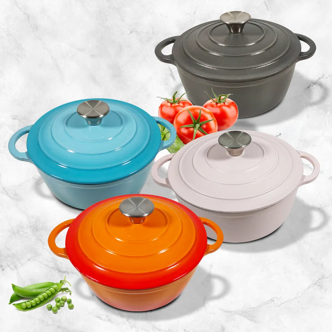 Wholesale Healthy Enamel Cast Iron Cookware