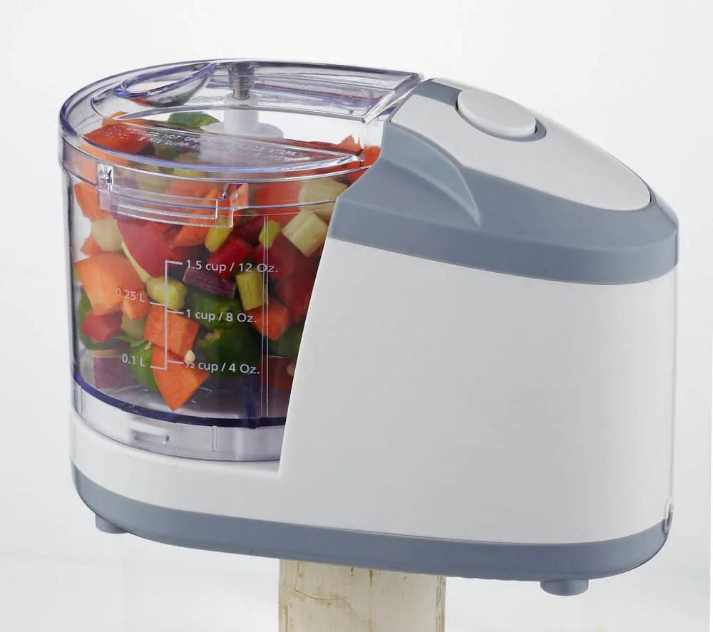 1.5 Cup Electric Kitchen Mini Chopper Food Chopper Meat Vegetable