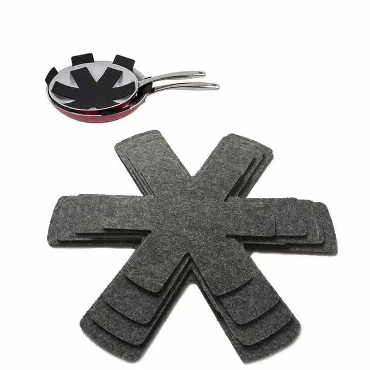 Fashion Simple Design Felt Pot Mat and Pan Protectors