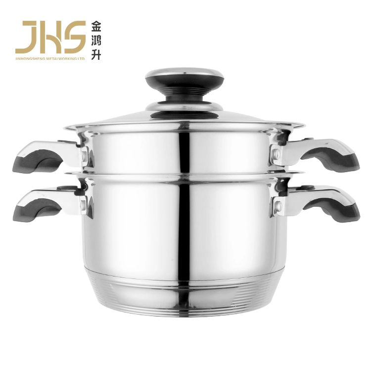 German Design Kitchenware 16PCS Stainless Steel Cooking Pot Cookware Set with Kitchen Utensil