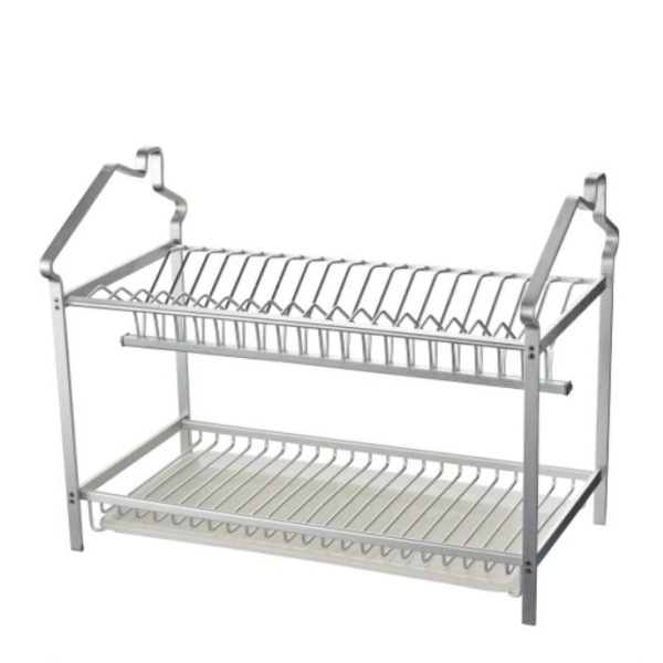 Multifunction Dish Drainer Drying Rack Kitchen Sink Dish Drainer Drying Rack 2 Tier Kitchen Storage Dish Rack