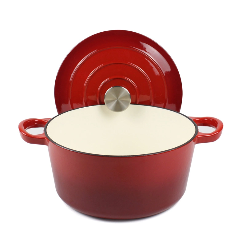 Nonstick Bread Baking Use Slap-up Cast Iron Cooking Casserole Multi Enameled Dutch Oven 5.5qt