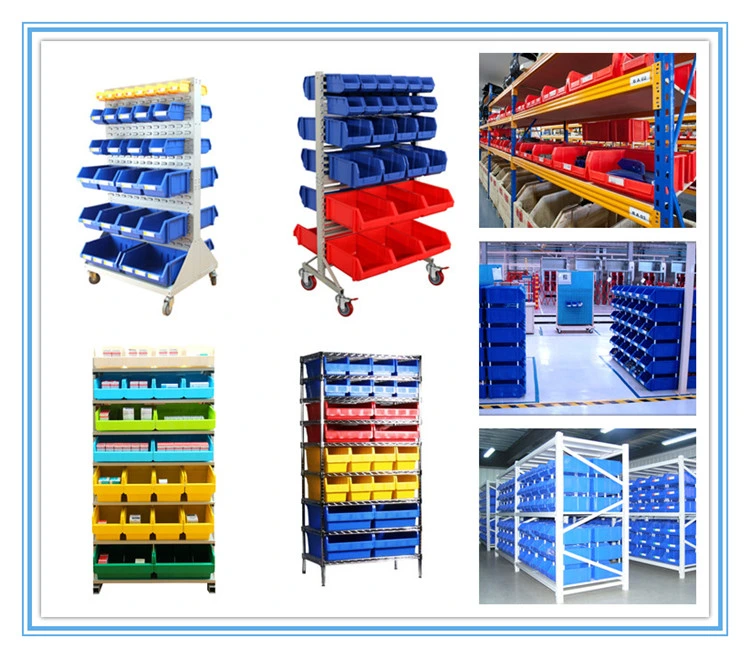 Workshop Hardware Store Plastic Stack and Nest Parts Picking Storage Bin