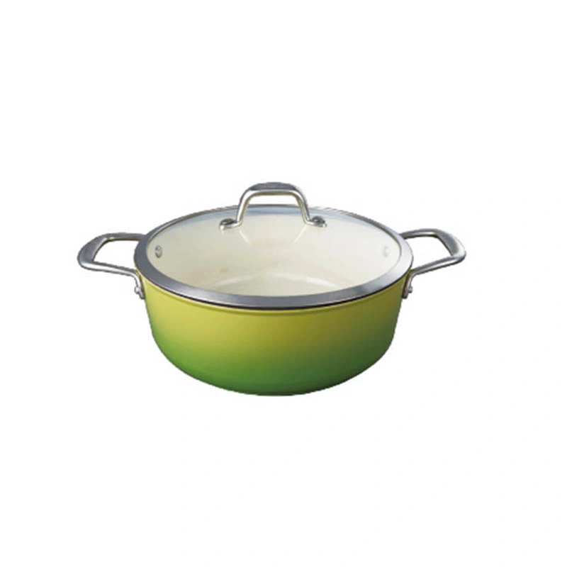 Factory Enameled Cast Iron with Handle Oven and Dishwasher Safe Ideal for for Baking and Frying Lightweight Cast Iron Casserole