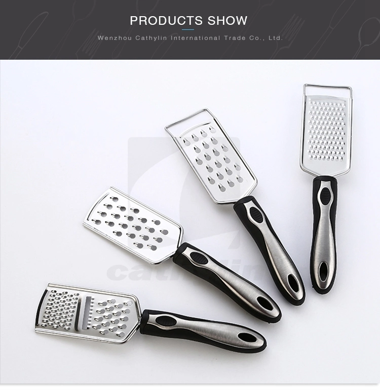 Best Vegetable Grater Stainless Steel Flat Cheese Grater Kitchen Tools