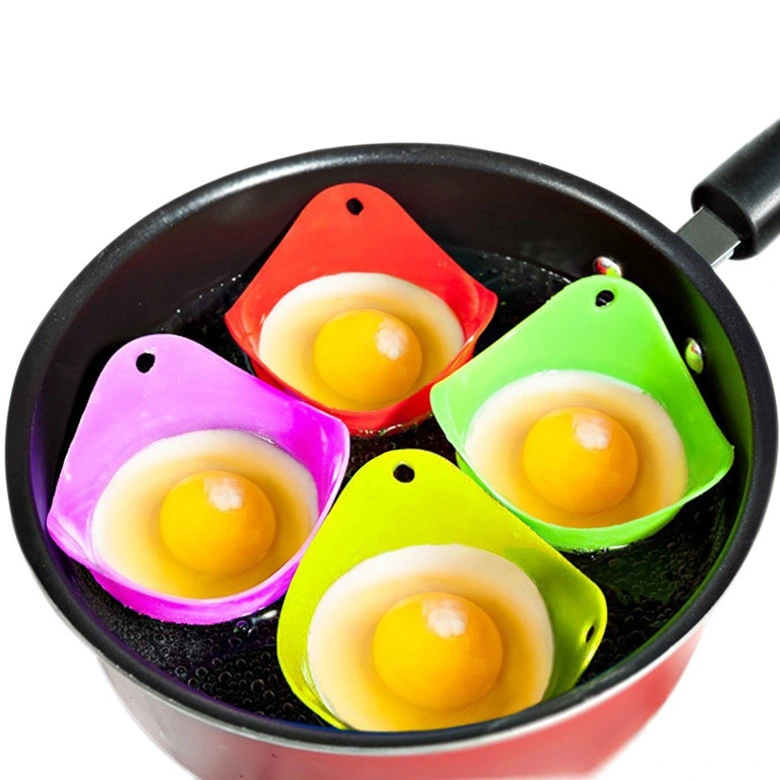 BPA Free Silicone Egg Poacher Cups Non-Stick Kitchen Cookware Tools