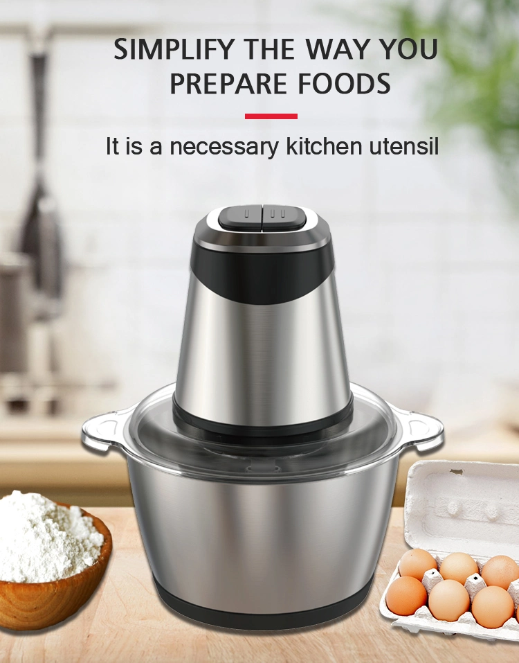 Multifunction Kitchen Electric Food Vegetable Meat Chopper