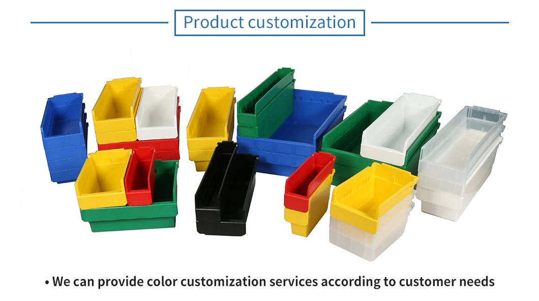 Customized Plastic Cabinets Drawers Plastic Parts Shelf Bins for Documents Small Parts Accessories Component Storage