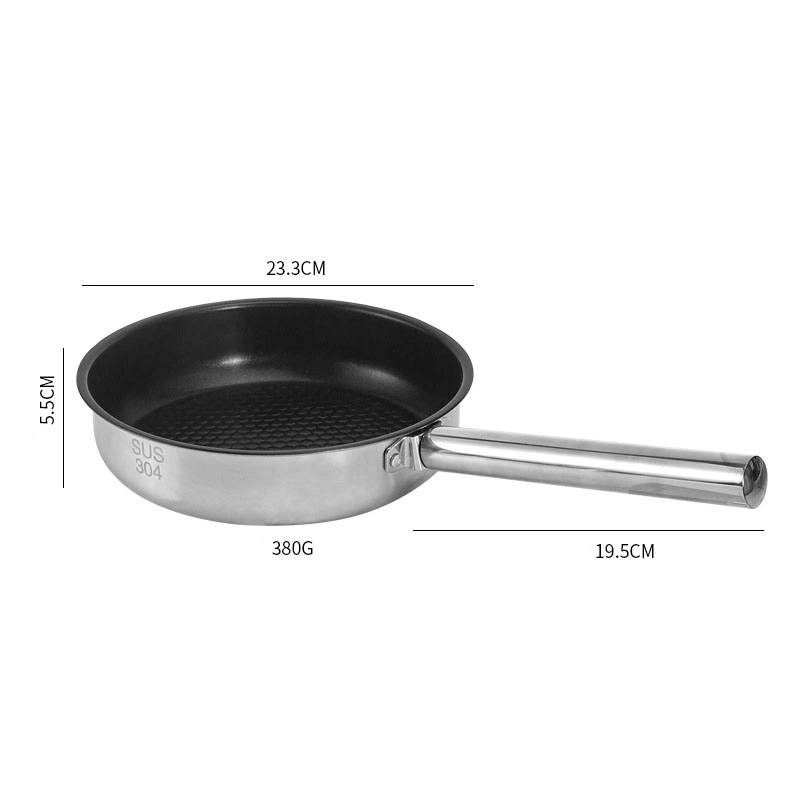 Factory Hot Selling 18PCS Outdoor Cookware Sets Stainless Steel 304 Frying Pans Camp Cooking Pots and Frying Pans