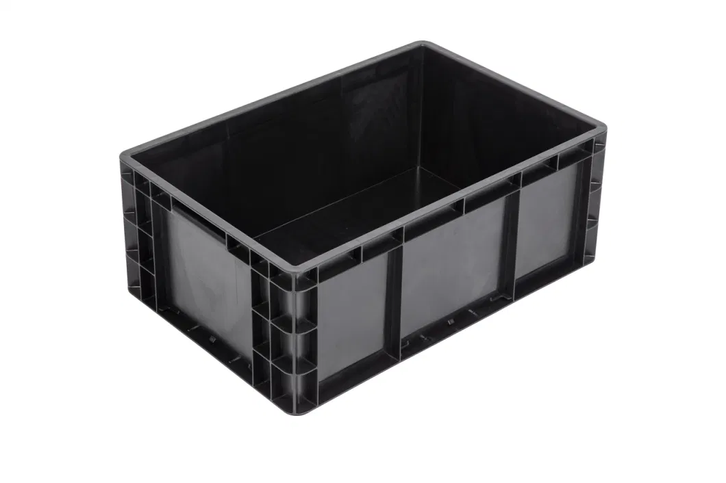 Wholesales ESD Injection Molding Circulation Plastic Storage Box Antistatic Bins