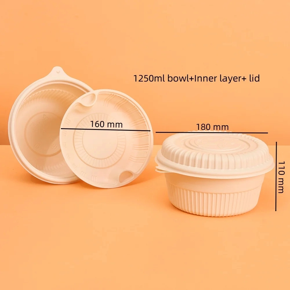 PLA Tableware 100% Biodegradable Non-Wood Plant Fiber Tablewares