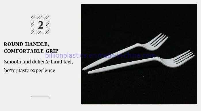 Hot Sell Plastic PP Forks Spoon Knife Cutlery Set Tableware