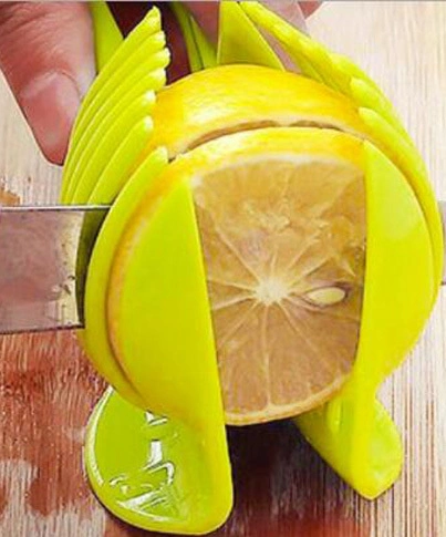 Vegetables Cutter Holder Creative Multipurpose Handheld Round Fruit Tongs Kitchen Tools Bl12262