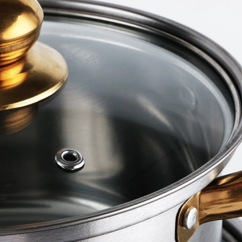 Stainless Steel Cookware Sets Cooking Pot Milk Pot Kitchenware Nonstick Kitchen Utensils Sets