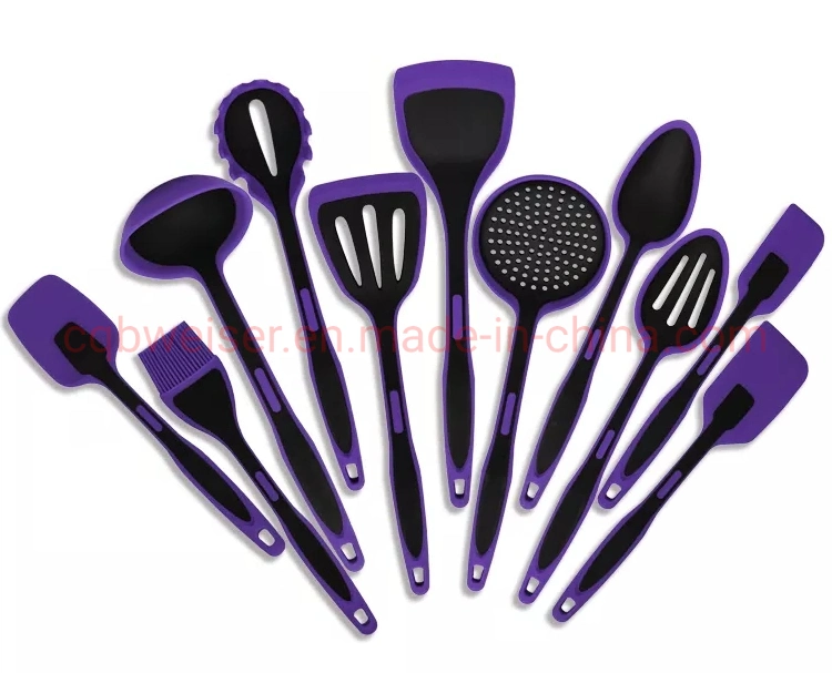 Nonstick Cookware Popular Heat Resistant Silicone Cooking Utensils Kitchen Set