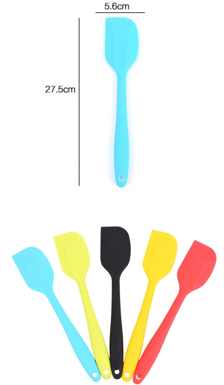 Silicone Spatulasresistant Seamless One Piece Design Non-Stick Flexible Scrapers Baking Mixing Tool