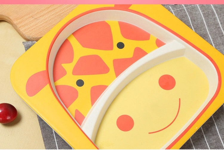 Amazon Wholesale Tableware Set Plate Children Gift Melamine Dinner Set for Kids