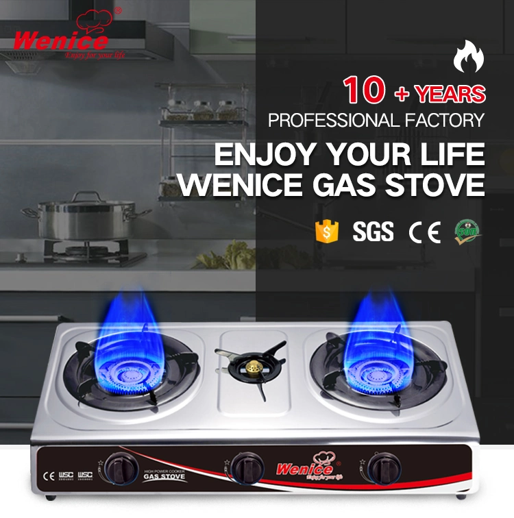 Africa Popular Model Low Consumption Tempered Glass Cooktop Single Burner 8111 Gas Cooker